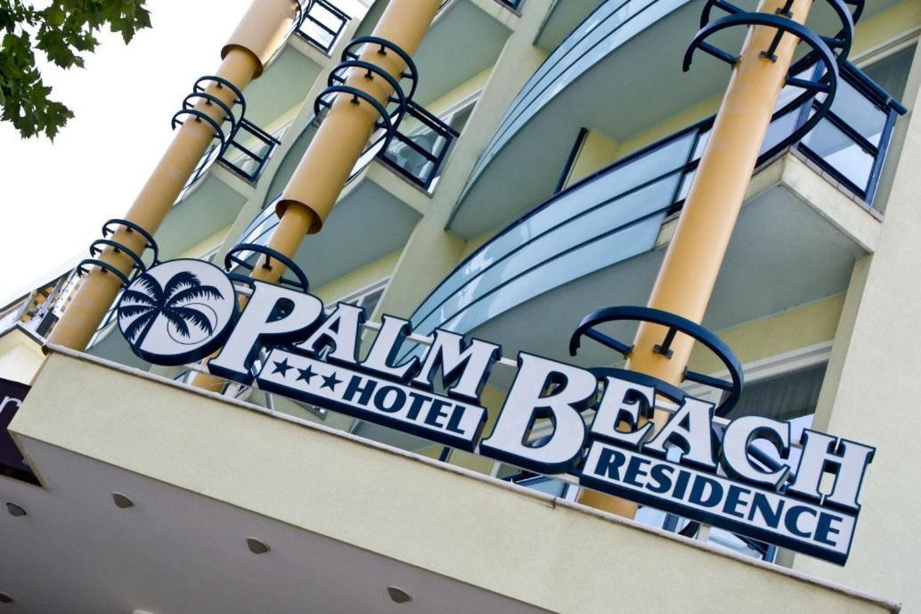 Hotel Palm Beach B&B Sea View Ріміні Екстер'єр фото